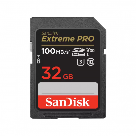 SanDisk Extreme PRO/SDHC/32GB/100MBps/UHS-I U3 / Class 10