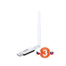 Tenda U1 WiFi N USB Adapter, 300 Mb/s, 802.11 b/g/n, 3.5 dBi, režimy Client, Soft AP,Win,Mac,Lin Tenda U1 WiFi N USB Adapter, 300 Mb/s, 802.11 b/g/n, 3.5 dBi, režimy Client, Soft AP,Win,Mac,Lin