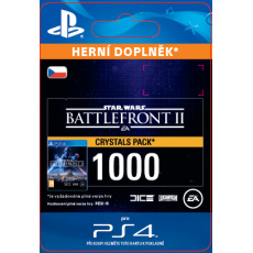 ESD CZ PS4 - STAR WARS™ Battlefront™ II: 1000 Crystals (Av. 14.11.2017) ESD CZ PS4 - STAR WARS™ Battlefront™ II: 1000 Crystals (Av. 14.11.2017)