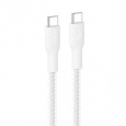 Belkin BOOST CHARGE™ PRO USB-C/USB-C kabel 240W, 3m, bílý - odolný