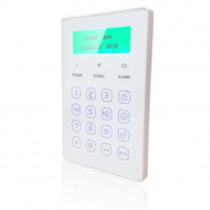 iGET SECURITY P13 - externí bezdrátová klávesnice s LCD displejem pro alarm M3B a M2B