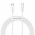 Baseus Superior Series Fast Charging Datový Kabel USB-A - USB-C 66W 2m White