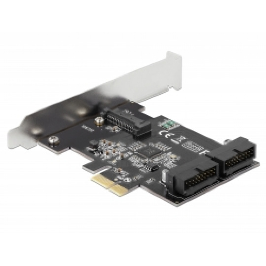 Delock Karta PCI Express na 2 x interní pinové konektory USB 3.0