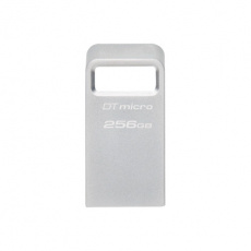 Kingston DataTraveler Micro/256GB/USB 3.2/USB-A/Stříbrná