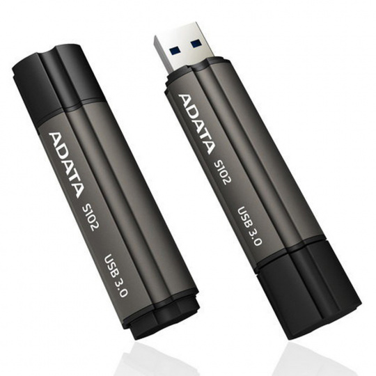 128GB USB 3.0 ADATA S102 Pro šedá (100/50MB/s)