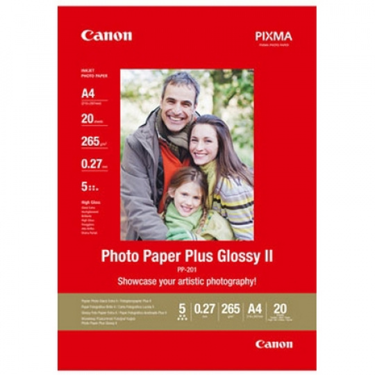 Canon PP-201, 10x15cm fotopapír lesklý, 100ks, 265g