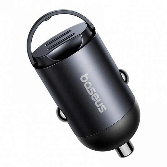 Baseus Tiny Star Mini Nabíječka do Auta USB-C/USB-C 30W Cosmic Black Baseus Tiny Star Mini Nabíječka do Auta USB-C/USB-C 30W Cosmic Black