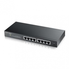 Zyxel GS1900-8 v2, 8 port GbE L2 smart switch, desktop, fanless