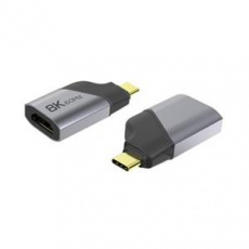 PremiumCord Adaptér USB-C na HDMI rozlišení obrazu 8K@60Hz,4K@144Hz Aluminium