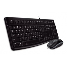 set Logitech Desktop MK120, drátový, USB, CZ/SK