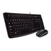 set Logitech Desktop MK120, drátový, USB, CZ/SK