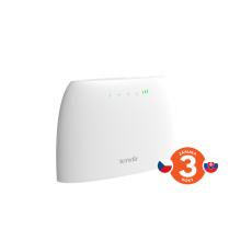 Tenda 4G03 Wi-Fi N300 4G LTE router, 2x WAN/LAN, 1x miniSIM, IPv6, VPN, LTE Cat.4, 4x anténa, CZ App Tenda 4G03 Wi-Fi N300 4G LTE router, 2x WAN/LAN, 1x miniSIM, IPv6, VPN, LTE Cat.4, 4x anténa, CZ App