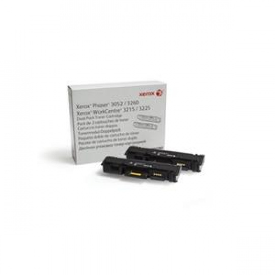 Xerox Toner Black pro Phaser 3052, 3260/ WorkCentre 3215, 3225 dualpack (2x3.000 str.)