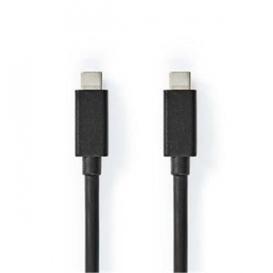 Nedis CCGL64020BK20 - Kabel USB 3.2 (Gen2) | USB-C Zástrčka - USB-C Zástrčka | 2 m | Měď