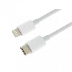 Datový a nabíjecí kabel USB Type-C - Lightning, 100cm, bílá Datový a nabíjecí kabel USB Type-C - Lightning, 100cm, bílá