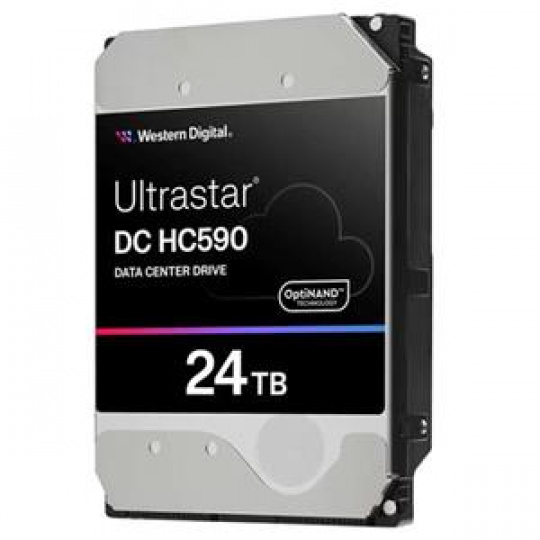 WD Ultrastar HDD 24TB DC HC590 3.5in 26.1 512 7200RPM SAS ULTRA 512E SE NP3 (WUH722624AL5204)