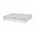 19" 2U 360MM ŠEDÁ SKŘÍŇOVÁ ZÁSUVKA LANBERG (2U/483X360MM NOSNOST DO 90KG, 4BODOVÁ MONTÁŽ)