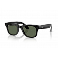 Meta Ray-Ban Gen2 Wayfarer, Black, G15 Green (Large)