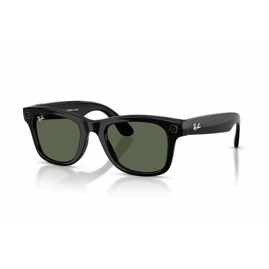 Meta Ray-Ban Gen2 Wayfarer, Black, G15 Green (Large) Meta Ray-Ban Gen2 Wayfarer, Black, G15 Green (Large)
