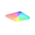Tellur WiFi Smart LED čtvercové stropní světlo, 24W, 3000-6500K + RGB , bílé