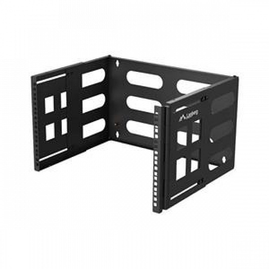 LANBERG NÁSTĚNNÝ 19" 6U RACK 497X400/240 ČERNÝ