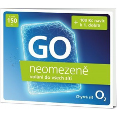O2 Předplacená karta Go neomezeně O2 Předplacená karta Go neomezeně