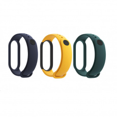 Xiaomi Mi Band 5 řemínky Blue,Yellow,Green