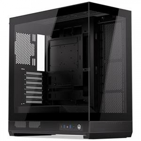 Endorfy Fishtank 6000 Flex,Skříň, E-ATX, 2× USB 3.0, 1× USB-C, panoramatická, prosklená bočnice a přední panel, úzká, černá Endorfy Fishtank 6000 Flex,Skříň, E-ATX, 2× USB 3.0, 1× USB-C, panoramatická, prosklená bočnice a přední panel, úzká, černá