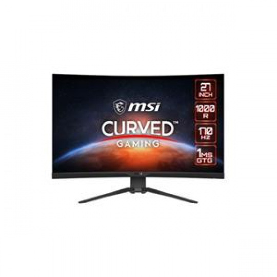 MSI Gaming monitor MAG 275CQRF QD, 27" Rapid VA zakřivený /2560x1440 (WQHD)/170Hz/1ms/DP/2xHDMI/3xUSB/USB-C/Výš. nastavitelný