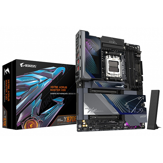 Gigabyte X870E AORUS MASTER X3D/AM5/ATX Gigabyte X870E AORUS MASTER X3D/AM5/ATX