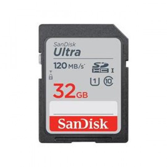 SanDisk Ultra SDHC 32GB 120MB/s Class10 UHS-I