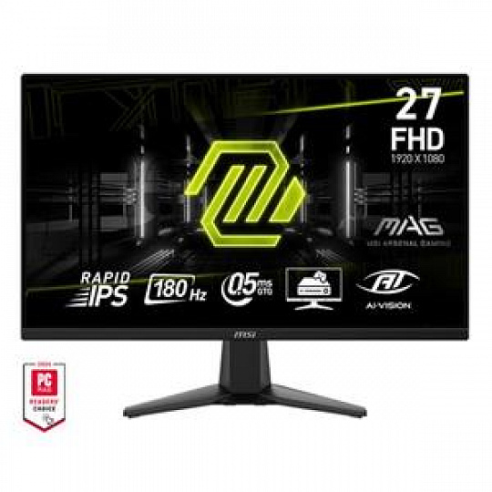 MSI Gaming monitor MAG 275F E20, 27" Rapid IPS/FHD/200Hz/0,5ms/2x HDMI/DP/černá