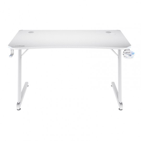 TRUST GXT709W LUMINUS RGB DESKGXT RGB DESK WHT