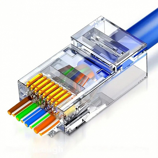 PremiumCord průchozí konektor RJ45 8pin UTP Ca6 PremiumCord průchozí konektor RJ45 8pin UTP Ca6