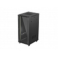 19" VOLNĚ STOJÍCÍ RACKOVÁ SKŘÍŇ 27U/600X800 (FLAT PACK) S PROSKLENÝMI DVEŘMI ČERNÁ LANBERG