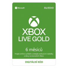 ESD XBOX - Zlaté členství Xbox Live Gold - 6 měsíců (EuroZone) ESD XBOX - Zlaté členství Xbox Live Gold - 6 měsíců (EuroZone)