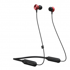 Pioneer SE-QL7BT špuntová sluchátka s Bluetooth, NFC červená Pioneer SE-QL7BT špuntová sluchátka s Bluetooth, NFC červená