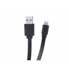 Kabel AVACOM LIG-120K USB - Lightning, 120cm, černá Kabel AVACOM LIG-120K USB - Lightning, 120cm, černá