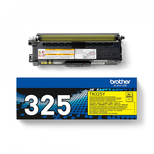 Brother TN-325Y, toner yellow, 3 500 str.