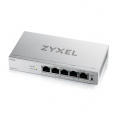 Zyxel GS1200-5HP v3, 5 Port Gigabit PoE+ webmanaged Desktop Switch, 4x PoE, 68 Watt