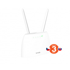 Tenda 4G06C Wi-Fi N300 4G / 3G LTE router, 2x WAN/LAN, 1x miniSIM, IPv6, VPN, LTE Cat.4, CZ App