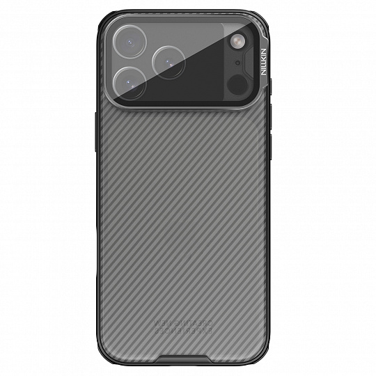 Nillkin CamShield Prop Zadní Kryt pro Apple iPhone 17 Pro Max Transparent Black Nillkin CamShield Prop Zadní Kryt pro Apple iPhone 17 Pro Max Transparent Black