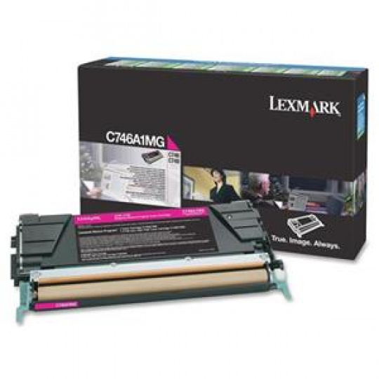 Lexmark C746, C748 Magenta Return Program Toner Cartridge (7K)