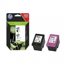 HP Ink Cartridge 62/Black/Color/200/165 stran/2-Pack HP Ink Cartridge 62/Black/Color/200/165 stran/2-Pack
