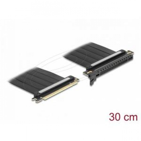 Delock Riser karta PCI Express 4.0, ze zástrčky x16 na slot x16, s kabelem, délka 30 cm