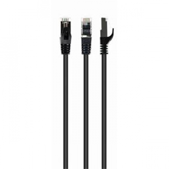 GEMBIRD S/FTP Cat. 6A LSZH patch cord černý 3m GEMBIRD S/FTP Cat. 6A LSZH patch cord černý 3m