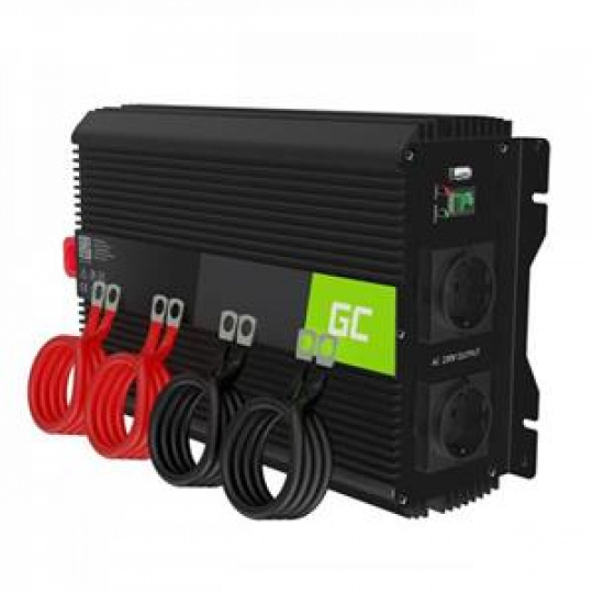 Green Cell Power Inverter PRO 12V to 230V 3000W/6000W Modified sine wave Green Cell Power Inverter PRO 12V to 230V 3000W/6000W Modified sine wave