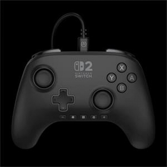 PowerA Kabelový ovladač pro Nintendo Switch 2 - černý PowerA Kabelový ovladač pro Nintendo Switch 2 - černý
