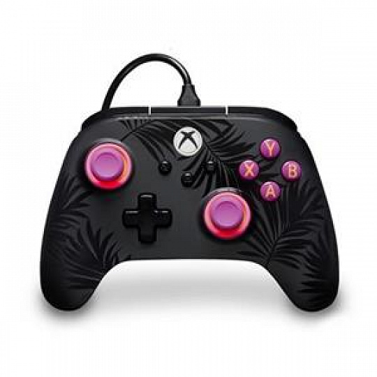 PowerA Advantage Plus Wired Controller for Xbox Series X|S - Moonlit Palms PowerA Advantage Plus Wired Controller for Xbox Series X|S - Moonlit Palms