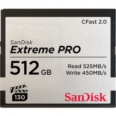 SanDisk Extreme Pro CFAST 512GB 525MB/s SanDisk Extreme Pro CFAST 512GB 525MB/s